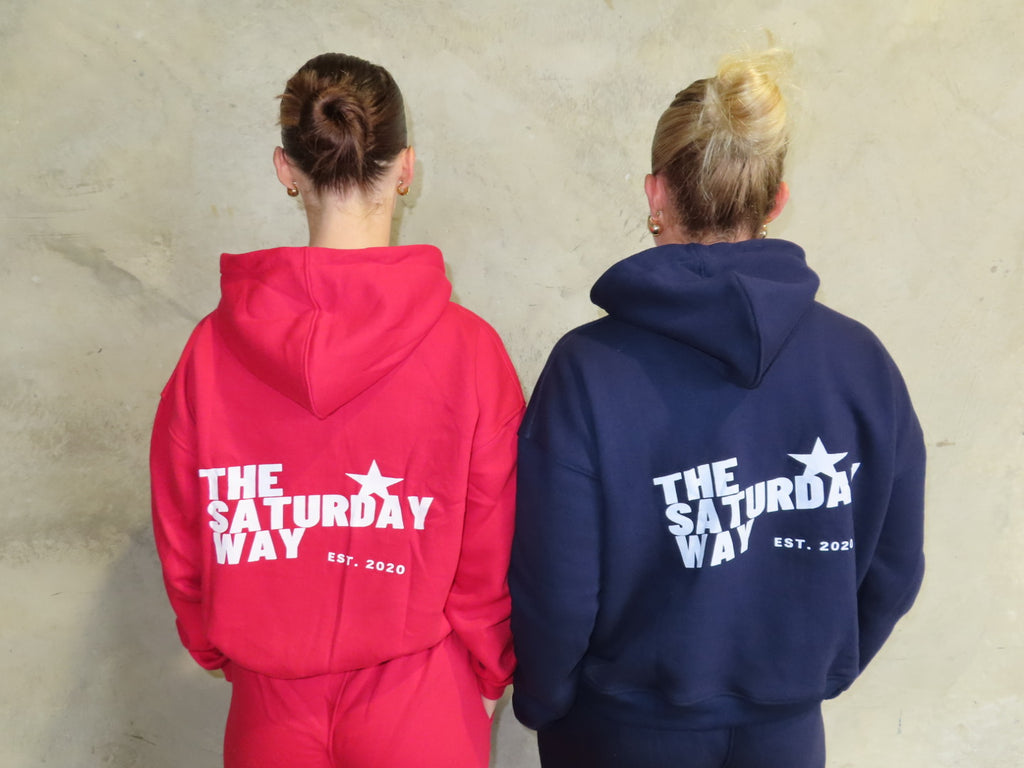 STAR COLLECTION - HOODIE CRIMSON RED