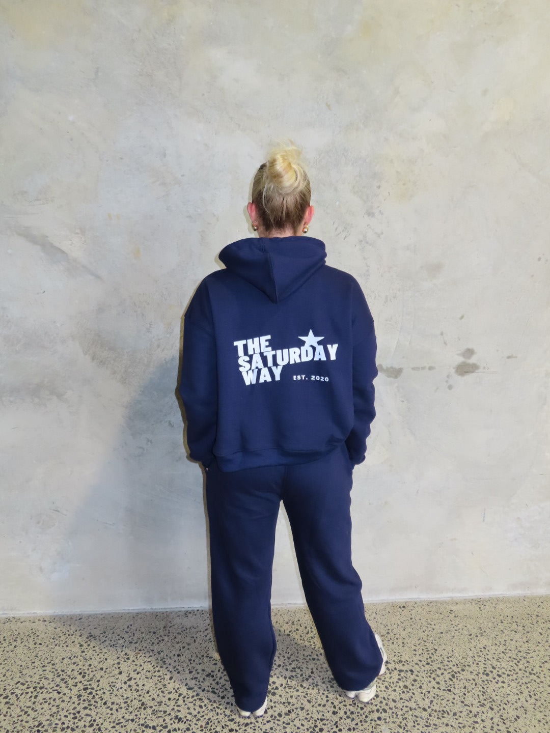 tsw leisure club - toffee brown longline unisex hoodie
