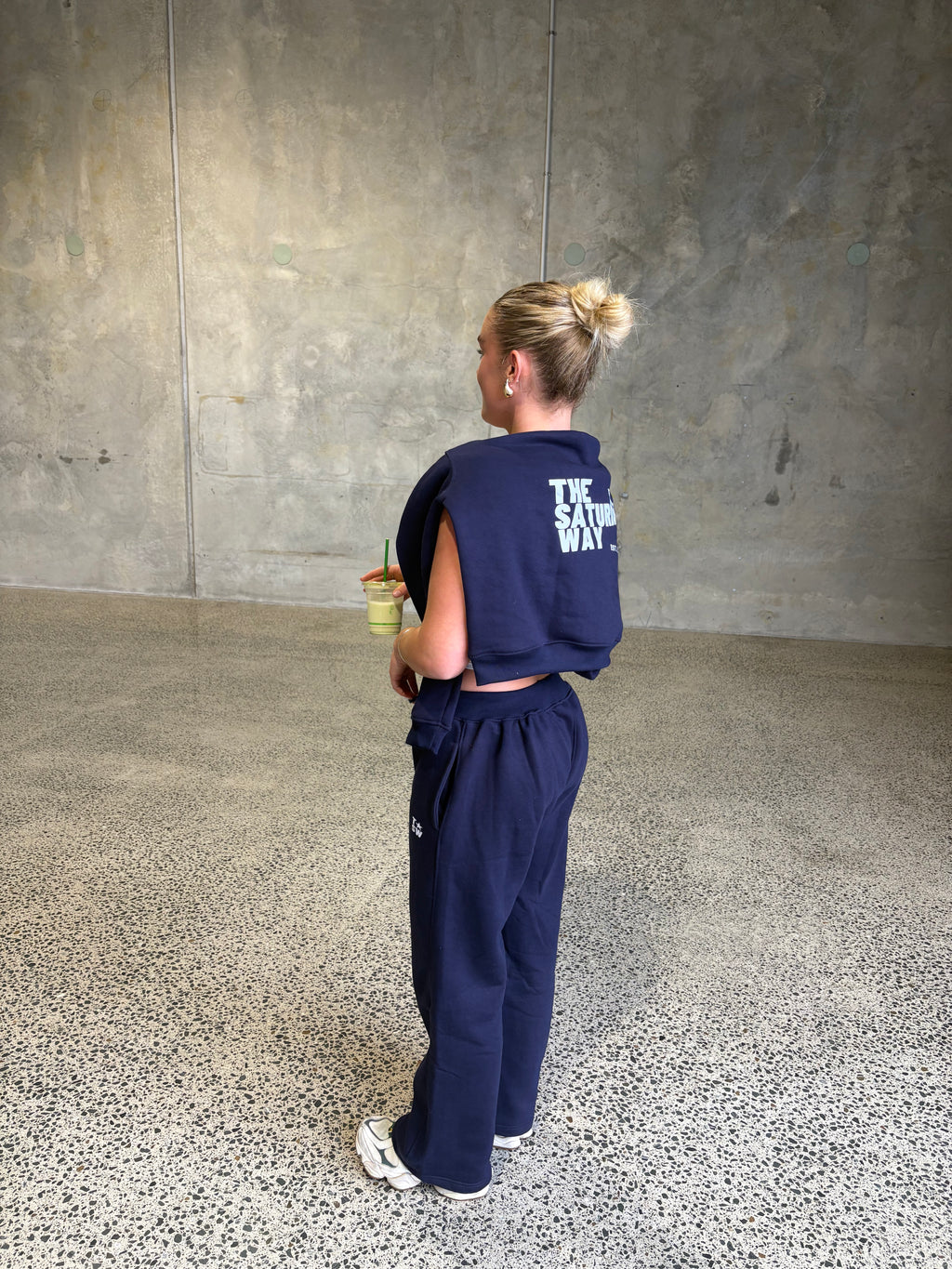 STAR COLLECTION - TRACK PANT NAVY
