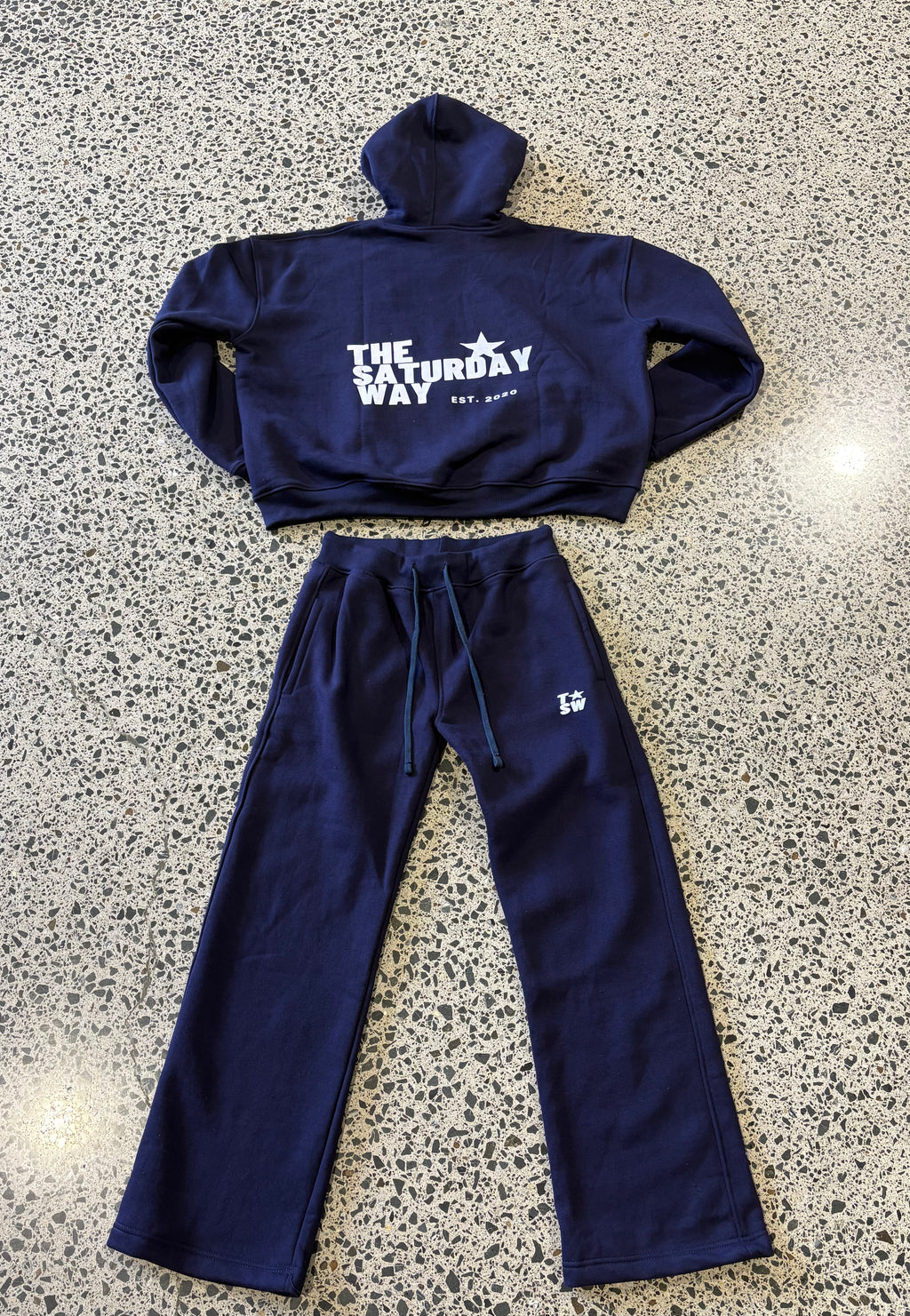STAR COLLECTION - TRACK PANT NAVY